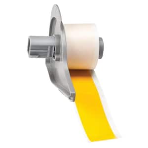 All-Weather Vinyl Labels 1 in. W x 50 ft. L Yellow M710; BMP71