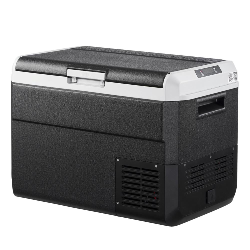 50L Portable Car Refrigerator Freezer, -4Â°F to 68Â°F, 12/24V DC and 100-240V AC Compressor Cooler for RV