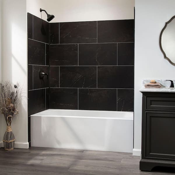 PALISADE Black Ice 14.8 in. W x 25.6 in. L Waterproof Adhesive No