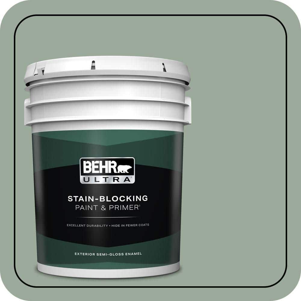 5 gal. #450F-4 Scotland Road Semi-Gloss Enamel Exterior Paint & Primer price history on PriceWatchPro