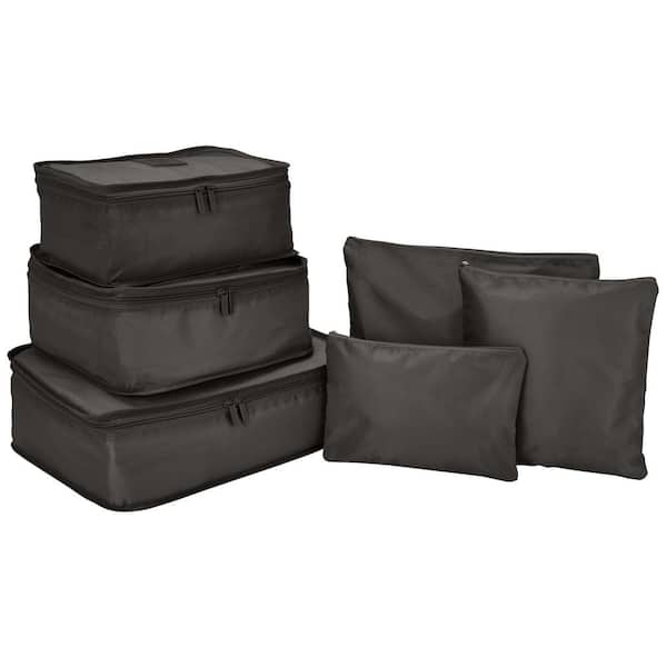 BRUNSWICK bye キューケース GForce 6-Piece Deluxe Traveling Packing Cube Set in Washed Black