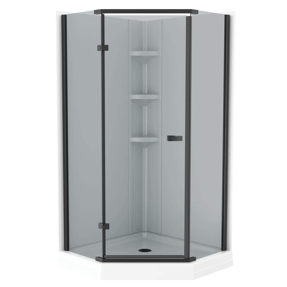 Delta Classic 38 in. L x 38 in. W x 70.63 in. H Corner Shower