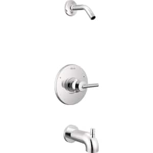 Delta Trinsic 1-Handle Wall Mount Tub and Shower Faucet Trim Kit