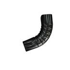 3 in. x 4 in. Bronze Aluminum Downpipe - A Elbow