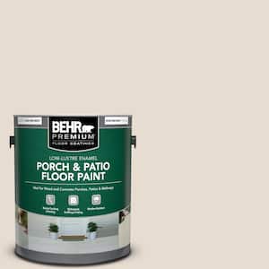 1 gal. #PWN-62 Tuscan Beige Low-Lustre Enamel Interior/Exterior Porch and Patio Floor Paint