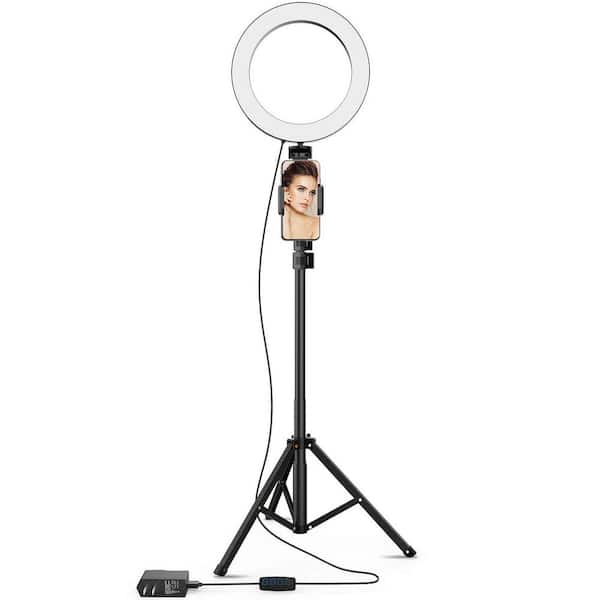 FENBAO 9 in. Selfie Ring Light with Tripod Stand HDML-SRL9001 - The Home  Depot