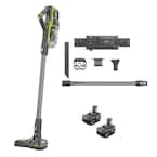 Ryobi ONE+ 18V Vacuum Cleaner with 4.0 Ah Batteries and Charger