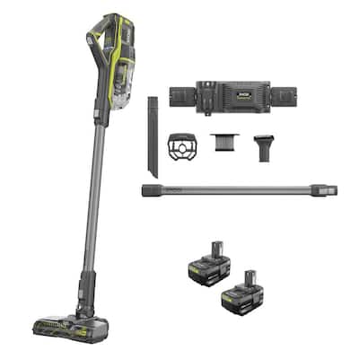 Ryobi ONE+ 18V Vacuum Cleaner with 4.0 Ah Batteries and Charger