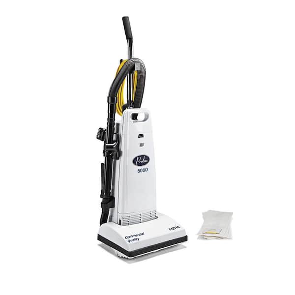 Prolux New 6000 Upright Commercial Vacuum with on Board Tools,12 AMP Motor & 5 Year Warranty Washable HEPA 6000COMM 