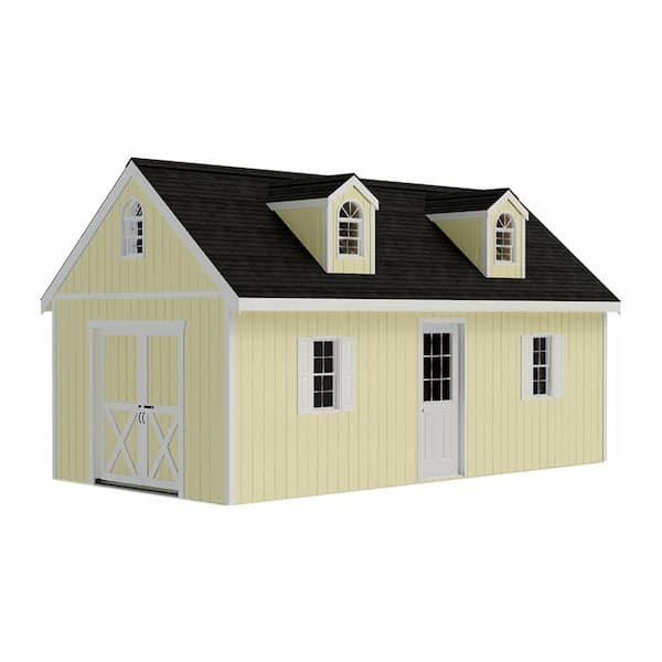 Best Barns Arlington 12 ft. x 24 ft. Wood Storage Shed Kit