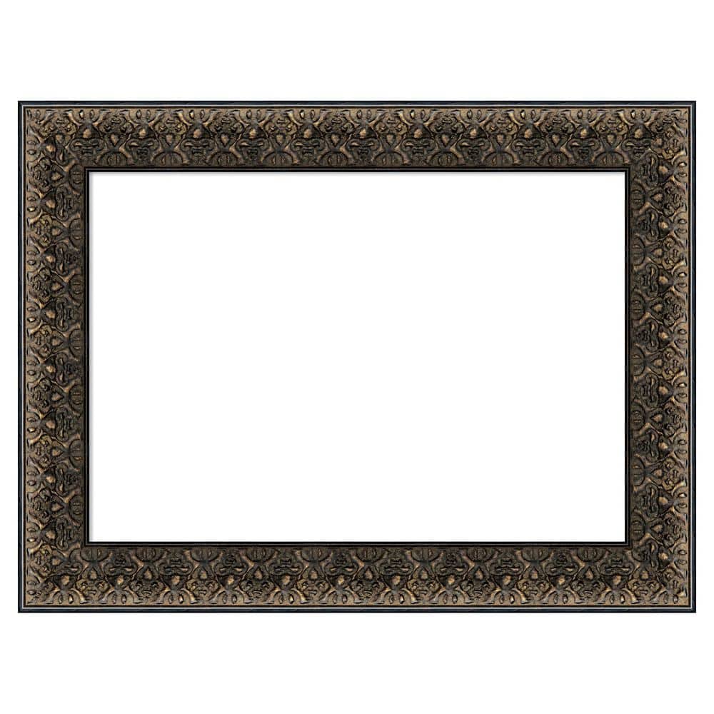 Intaglio Embossed Black 25 in. x 19 in. Wood Framed Dry Erase Magnetic Memo Board price history on PriceWatchPro