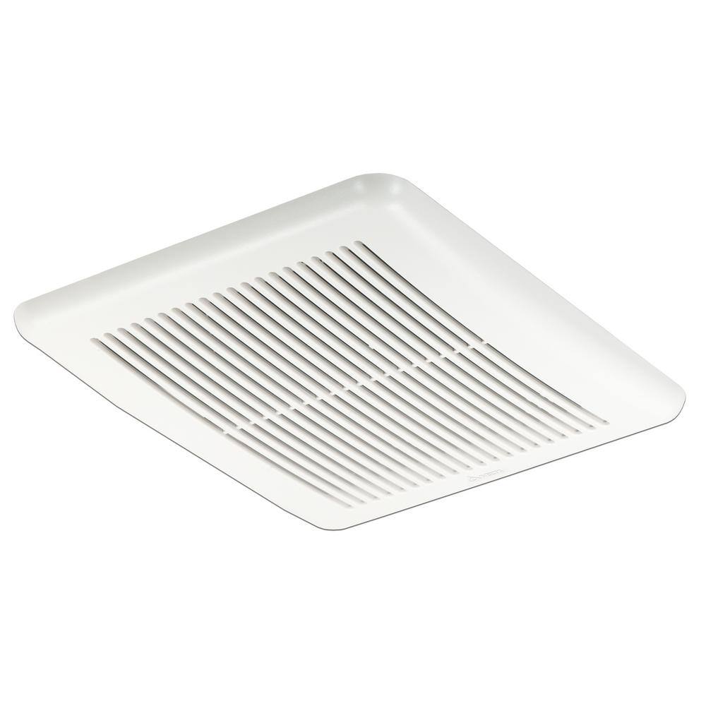 White Energy Star Bathroom Exhaust Fan with Humidity Sensor