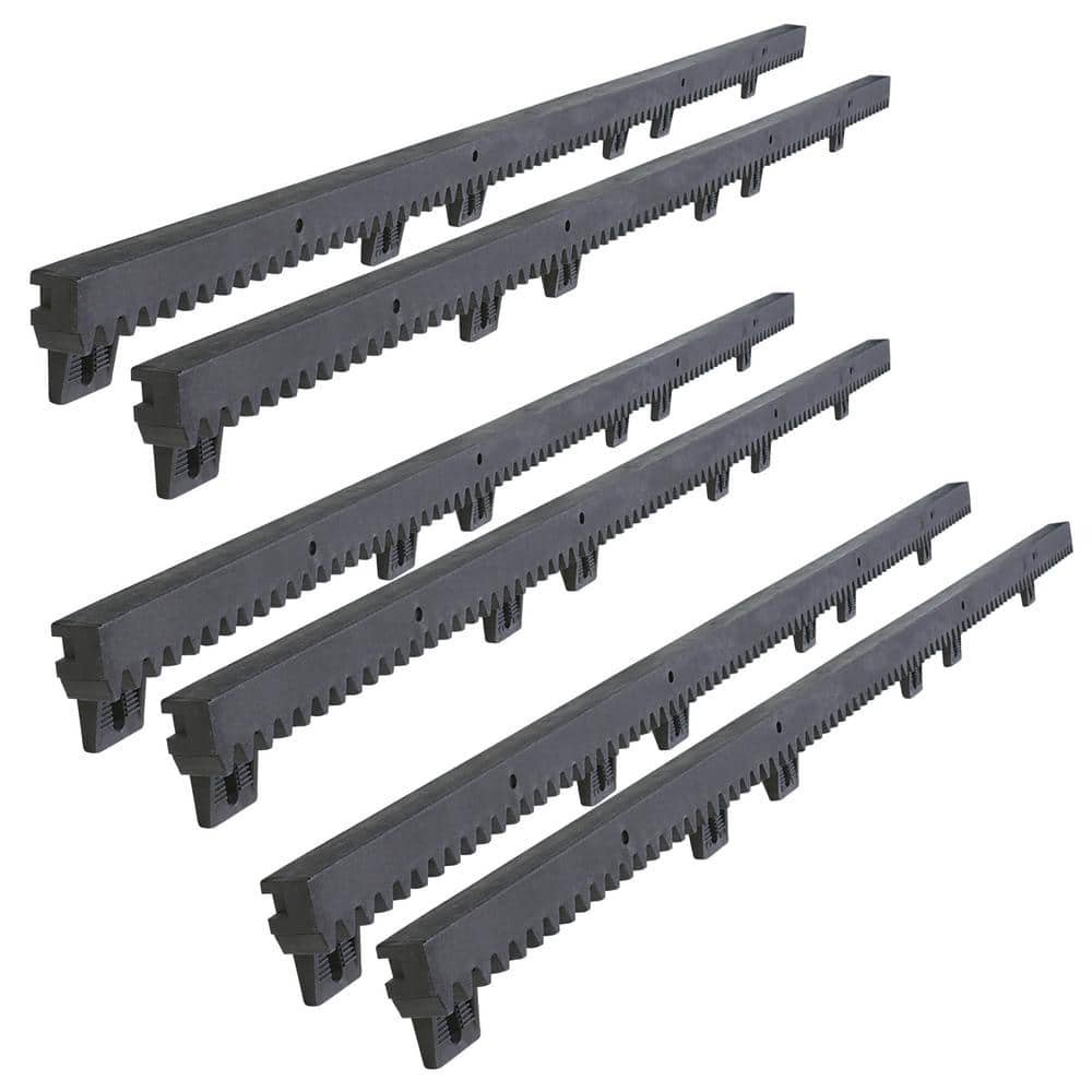 Fiberglass Reinforced Nylon Gear Rack with Metal Insert 19.6 ft.