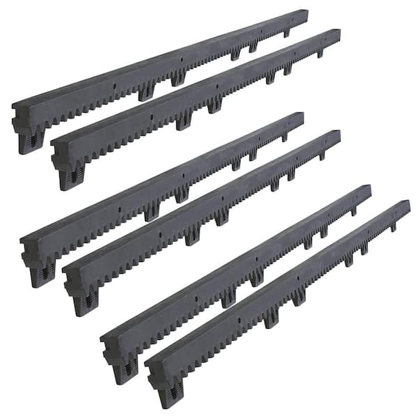 ALEKO Fiberglass Reinforced Nylon Gear Rack with Metal Insert 19.6 ft.