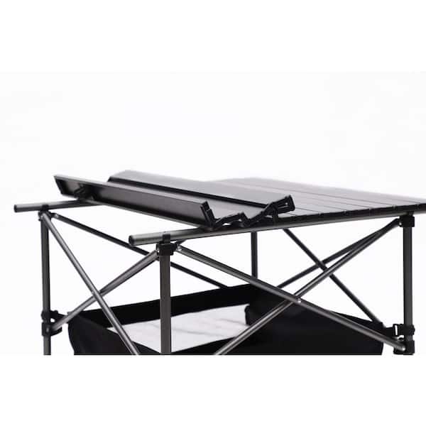 backpack folding mini metal table 31.5