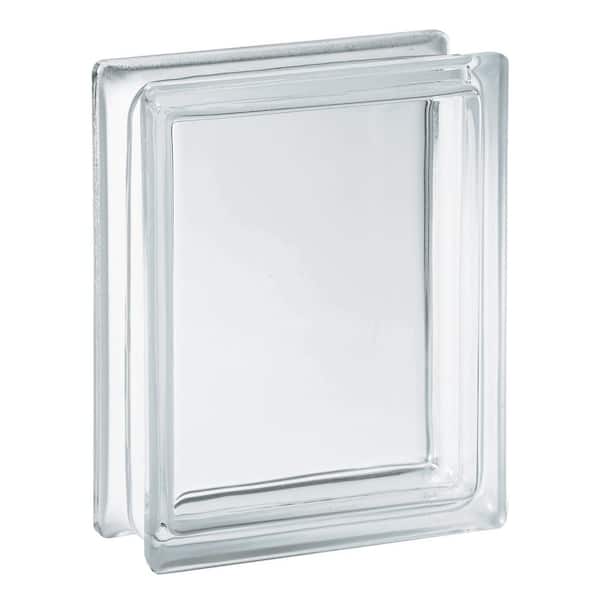 Clearly Secure 3 in. Thick Series 6 in. x 8 in. x 3 in. (10-Pack) Clear Pattern Glass Block (Actual 5.75 x 7.75 x 3.12 in.)
