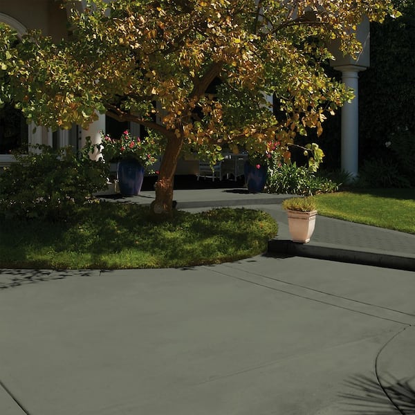 1 gal. #DCS-818 Granite Green Semi-Transparent Flat Interior/Exterior Decorative Concrete Stain