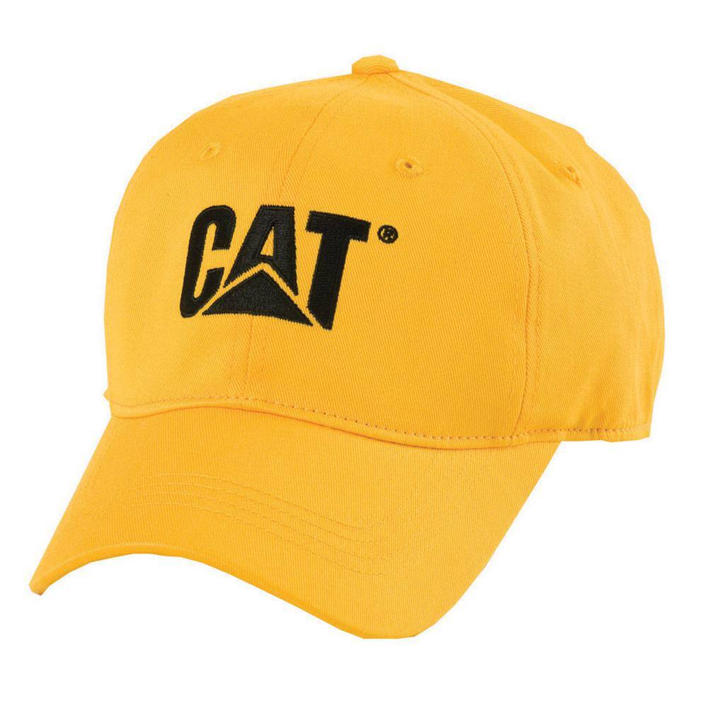 Yellow Cotton Canvas Cap 