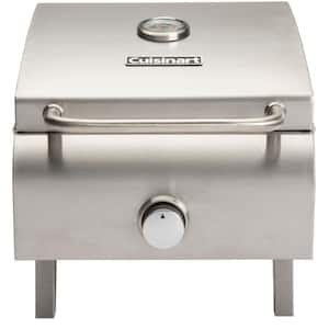 Professional Portable Propane Gas Grill in Stainless Steel