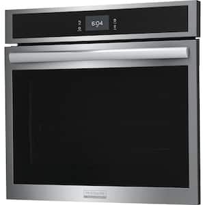 30 in. Single Electric Built-In Wall Oven with Total Convection in Smudge-Proof Stainless Steel