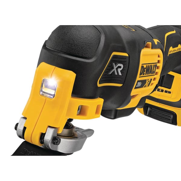DEWALT - 20V MAX XR Cordless Brushless 3-Speed Oscillating Multi Tool with (1) 20V 1.5Ah Battery and Charger