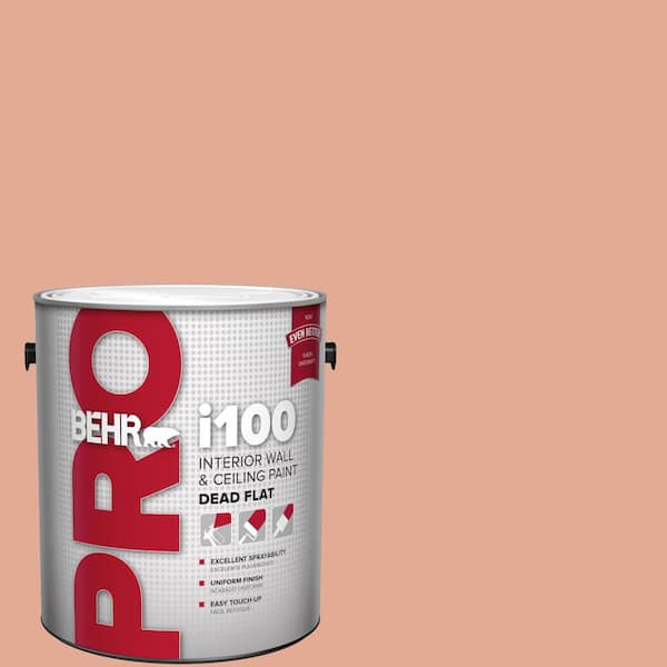 BEHR PRO 1 gal. #M190-4 California Coral Dead Flat Interior Paint