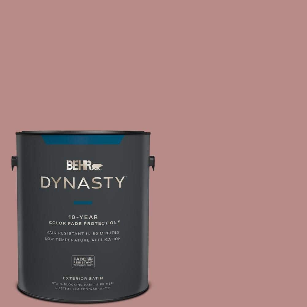 BEHR DYNASTY 1 gal. 150F4 Victorian Mauve Satin Enamel Exterior Stain