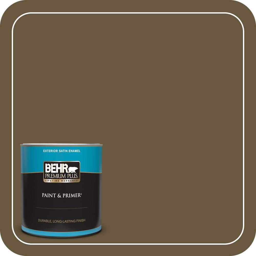1 qt. #PPU7-01 Moss Stone Satin Enamel Exterior Paint & Primer price history on PriceWatchPro