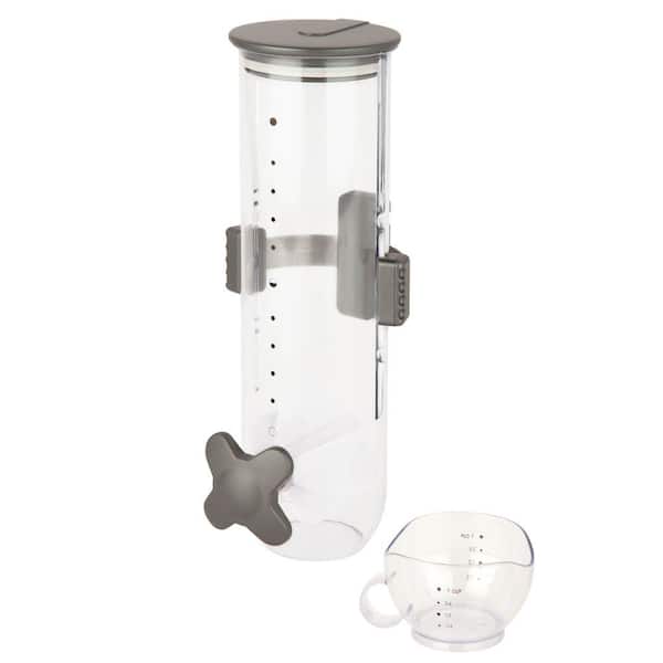 Honey-Can-Do SmartSpace Edition Single Wall Mount Dry Food Dispenser