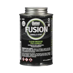 Fusion One-Step 10 oz. Clear PVC Cement
