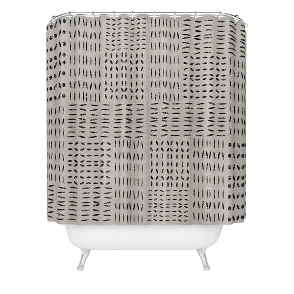 DenyDesigns. Mirimo Nativo Clay Shower Curtain