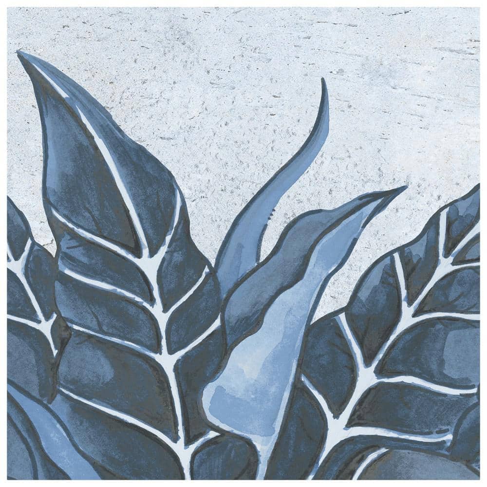 Nusa Botanic Sapphire 8 in. x 8 in. Porcelain Floor and Wall Take Home Tile Sample price history on PriceWatchPro
