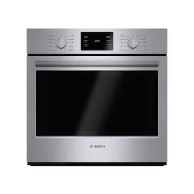 500 Series 30 in. Single Electric Wall Oven with European Convection and Self Cleaning in Stainless Steel