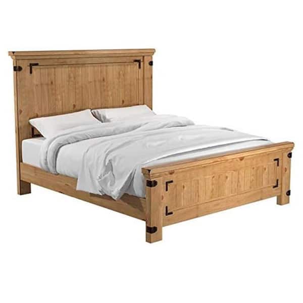 Unbranded Shane Brown Wood Frame Queen Platform Bed
