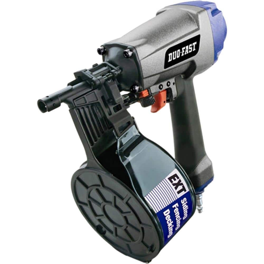 Duo-Fast DF225C Pneumatic 0 Degree Coil Siding Nailer 502950 - The Home  Depot