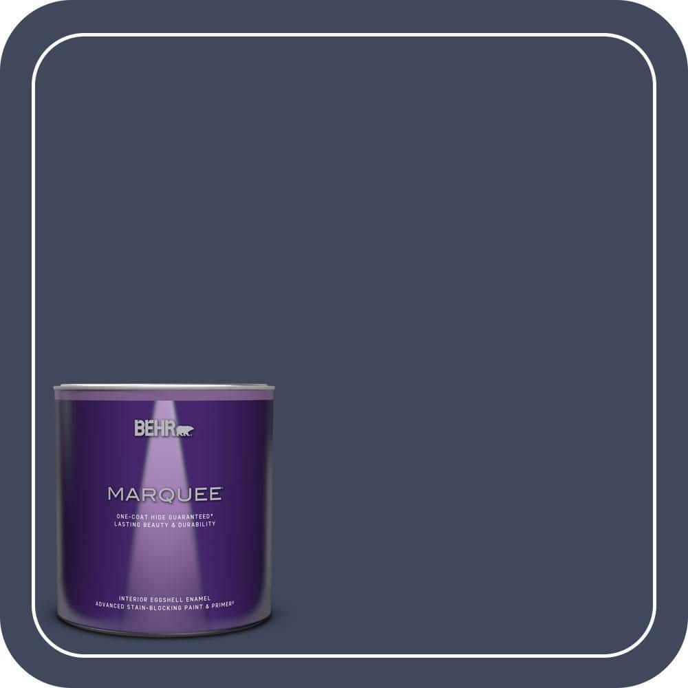 1 qt. #S530-7 Dark Navy Eggshell Enamel Interior Paint & Primer price history on PriceWatchPro