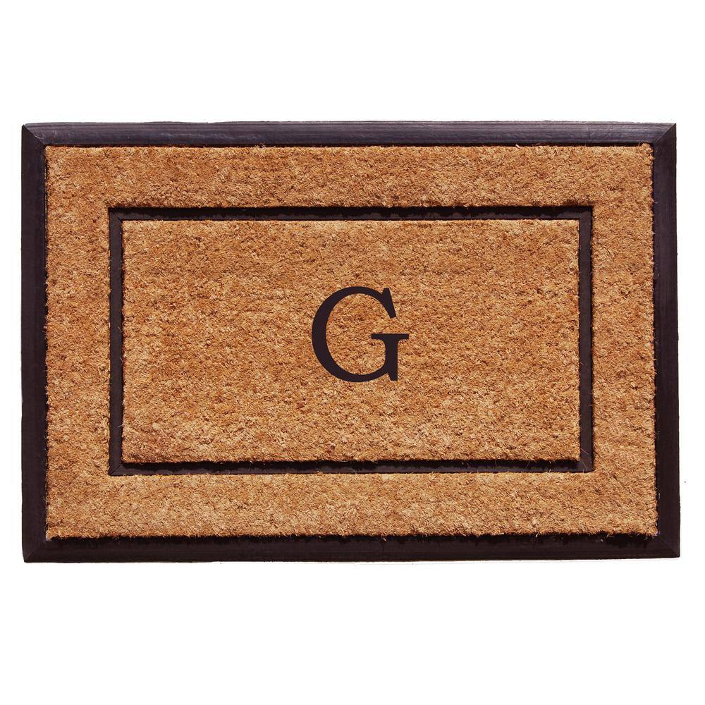 "The General Monogram Doormat, 18"" x 30"", Letter G" price history on PriceWatchPro