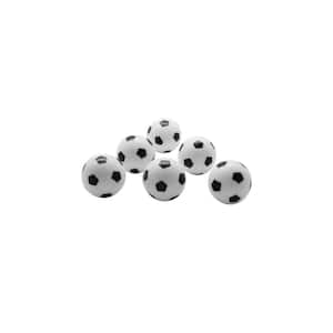 Soccer Ball Style Replacement Foosballs (6-Pack)