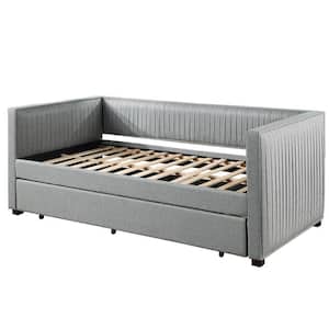 Danyl Gray Twin Daybed with Trundle