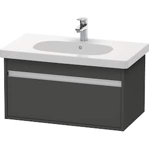 Ketho 17.88 in. W x 31.5 in. D x 16.13 in. H Bath Vanity Cabinet without Top in Graphite