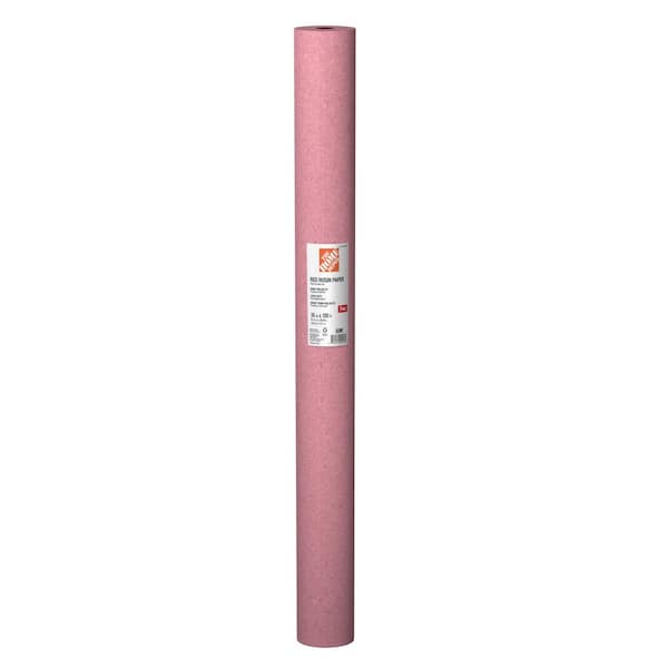 3 ft. x 100 ft. Red Rosin Paper Drop Cloth (2-Pack)