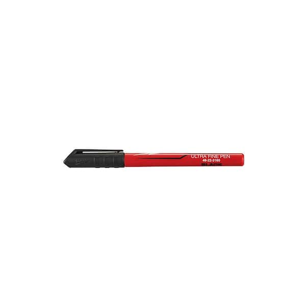 Milwaukee 48-22-3164 INKZALL Black Ultra Fine Point Pen (4 Pk)