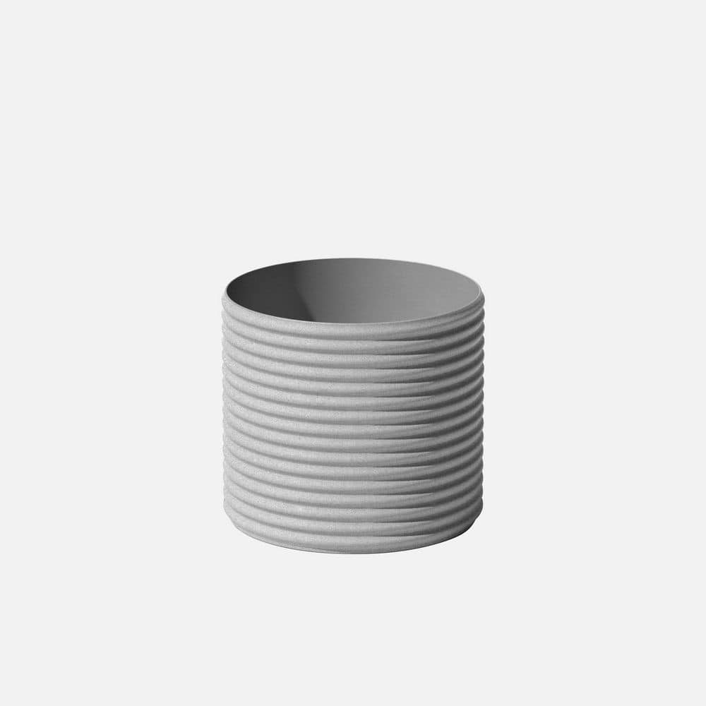 Mod 12.75 in. Round Gray Plastic Planter price history on PriceWatchPro