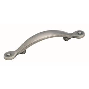 Inspirations 3 in. (76mm) Classic Weathered Nickel Arch Cabinet Pull