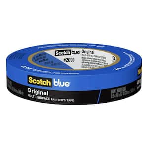 3 Pack 1/4 inch x 60 Yard STIKK Blue Painters Masking Tape Thin Narrow  Finishing Tape (.25 in 6mm)