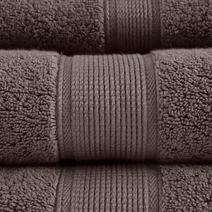 800GSM 8-Piece Mocha 100% Premium Long-Staple Cotton Bath Towel Set