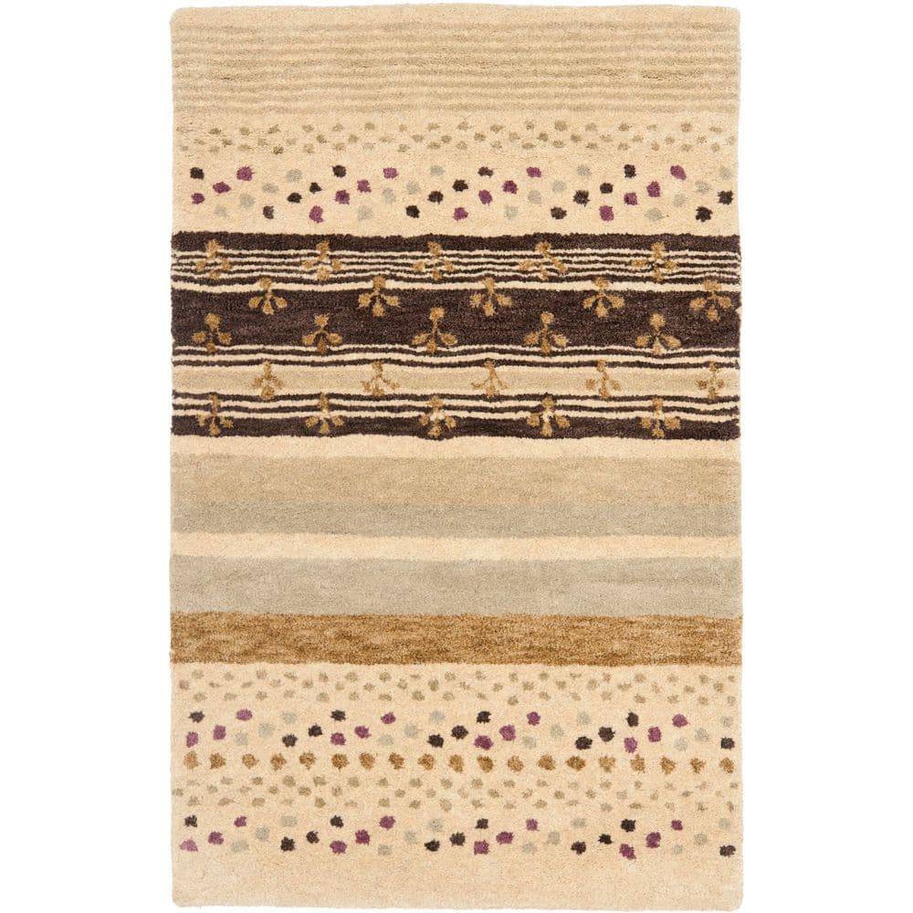 Wyndham 3 ft. x 4 ft. Ivory/Multi Striped Geometric Area Rug price history on PriceWatchPro