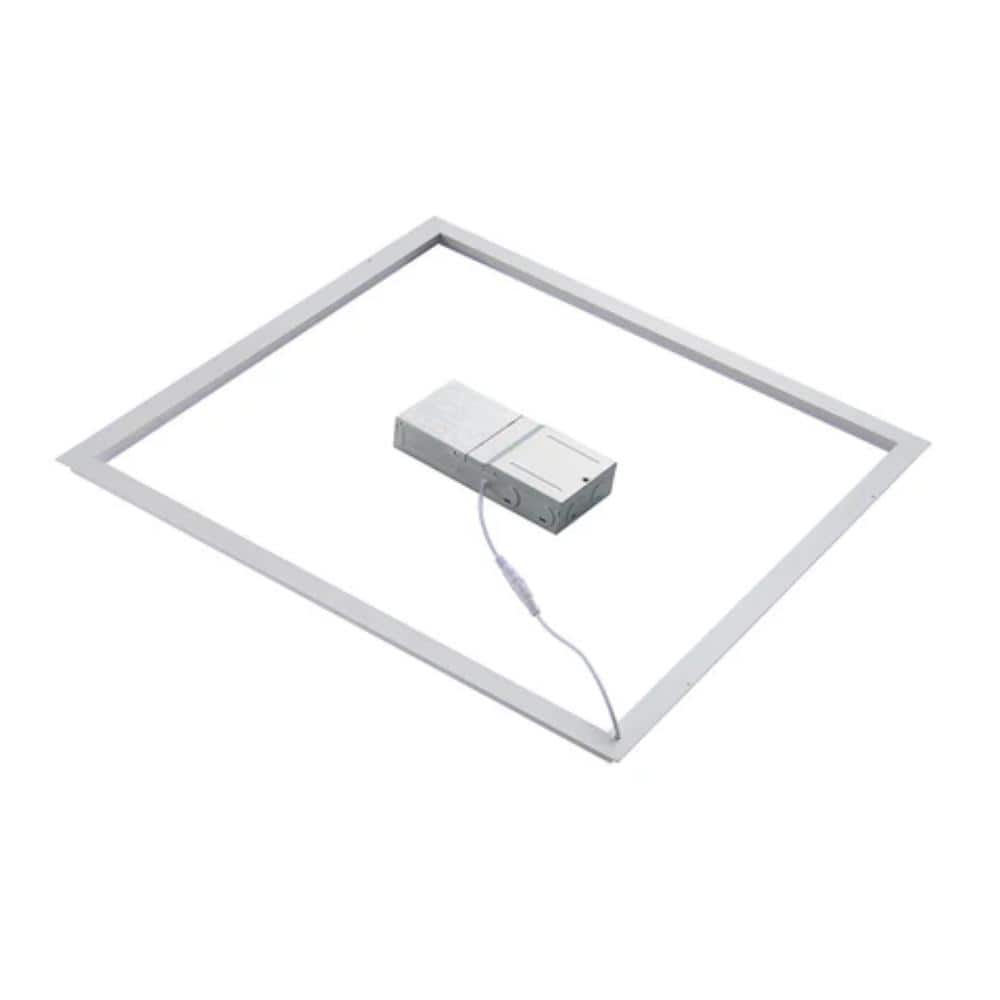 2 ft. x 2 ft. 30-Watt 4800 Lumen Integrated LED Panel Light (4-Pack)