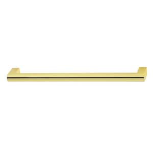 Vail 12 in. (305 mm) Center-to-Center Polished Gold Appliance Pull