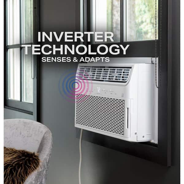 Quiet Window Air Conditioner With Remote Control 